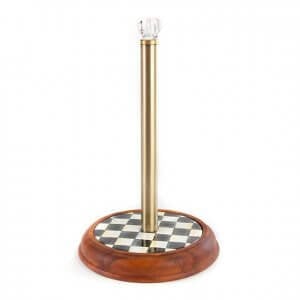 Courtly check discount paper towel holder