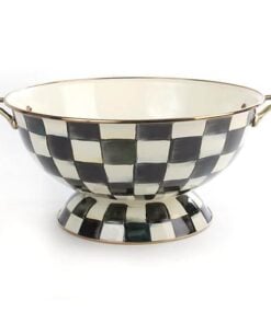 MacKenzie-Childs Courtly Check Enamel Everything Bowl