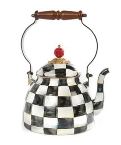 MacKenzie-Childs Courtly Check Tea Kettle - 2 Quart