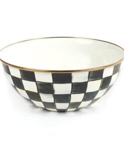 MacKenzie-Childs Courtly Check Enamel Everyday Bowl - Large