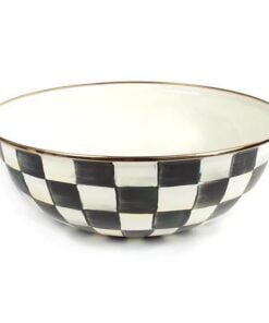MacKenzie-Childs Courtly Check Enamel Everyday Bowl - Extra Large