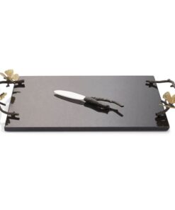 Michael Aram Butterfly Ginkgo Cheese Board w/ Knife