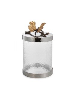 Michael Aram Butterfly Ginkgo Canister Small