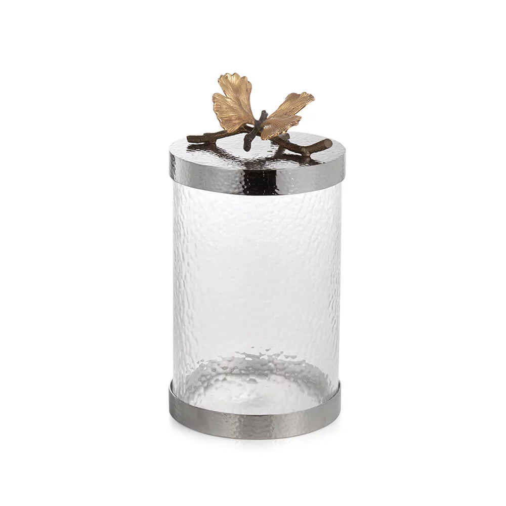 Michael Aram Butterfly Ginkgo Canister Medium