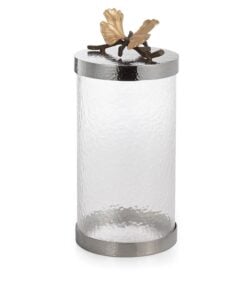 Michael Aram Butterfly Ginkgo Canister Large