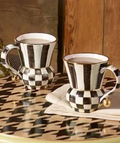 MacKenzie-Childs Courtly Check Mug, view 2