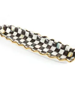 MacKenzie-Childs Courtly Check Hors d’Oeuvre Tray