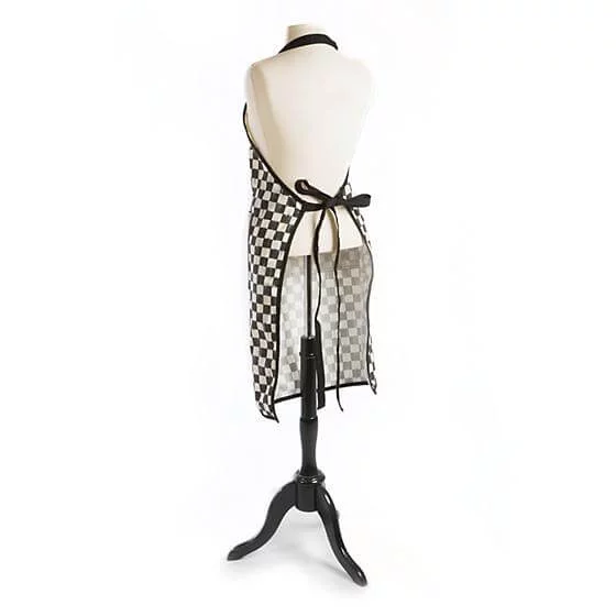 MacKenzie-Childs Courtly Check Bistro Apron - Image 2