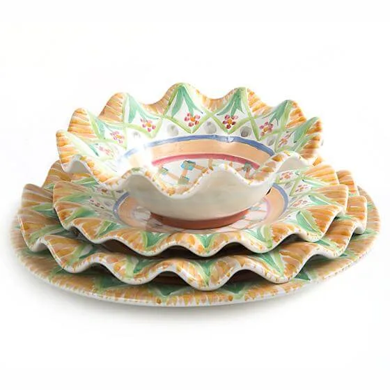 MacKenzie-Childs Taylor Flat Dinner Plate - Kings Corners - Image 2