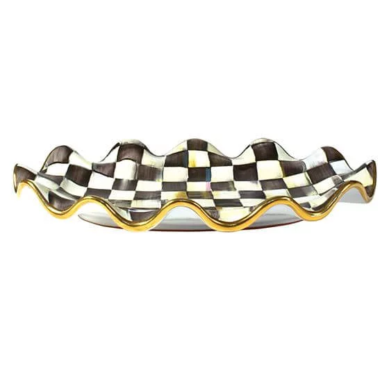 MacKenzie-Childs Courtly Check Serving Platter - Image 2