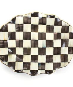 MacKenzie-Childs Courtly Check Large Serving Platter