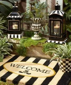 MacKenzie-Childs - Awning Stripe Welcome Mat - Image 3