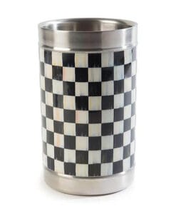 MacKenzie-Childs 3260 Wine Cooler - Courtly Check
