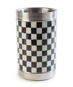 MacKenzie-Childs 3260 Wine Cooler - Courtly Check