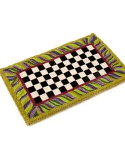 MacKenzie-Childs - Courtly Check Entrance Mat