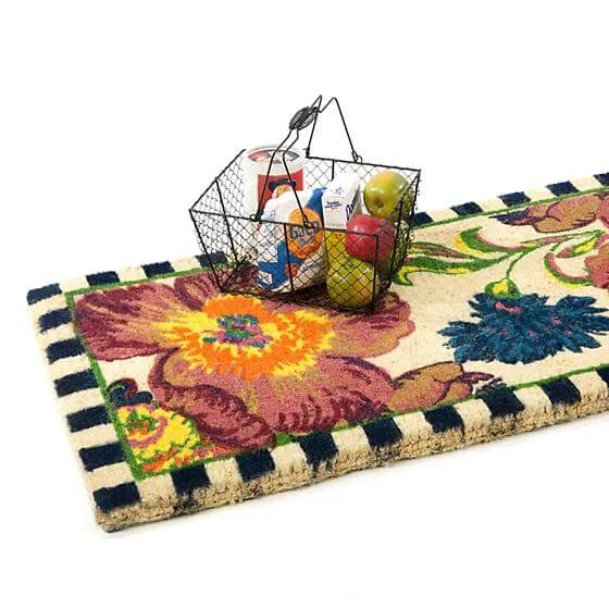 MacKenzie-Childs - Flower Market Double Door Entrance Mat - Image 2