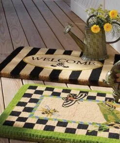 MacKenzie-Childs - Awning Stripe Welcome Mat - Image 2