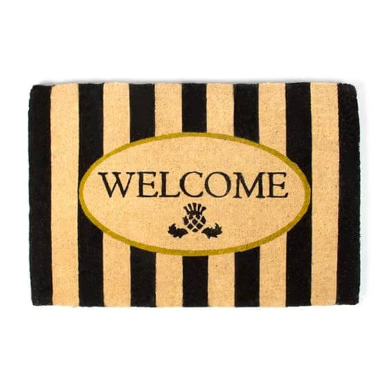 MacKenzie-Childs - Awning Stripe Welcome Mat