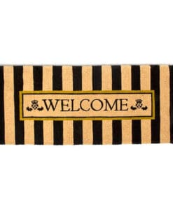 MacKenzie-Childs - Awning Stripe Double Door Welcome Mat