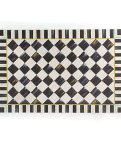 MacKenzie-Childs - Courtly Check Floor Mat - 2' x 3'