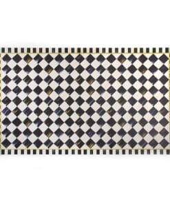 MacKenzie-Childs Courtly Check Floor Mat - 3' x 5'
