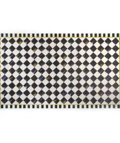 MacKenzie-Childs Courtly Check Floor Mat - 3' x 5'