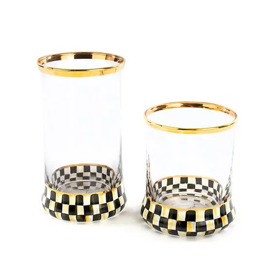 MacKenzie-Childs Courtly Check Tumbler - Image 3