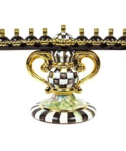 MacKenzie-Childs Courtly Check Menorah