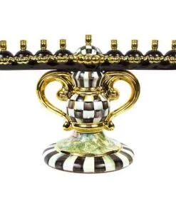 MacKenzie-Childs Courtly Check Menorah