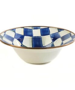 MacKenzie-Childs Royal Check Breakfast Bowl
