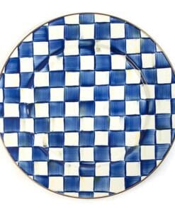 MacKenzie-Childs Royal Check Serving Platter