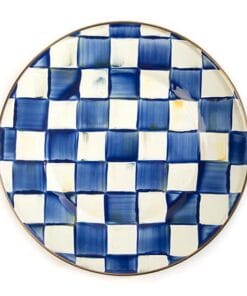 MacKenzie-Childs Royal Check Dinner Plate