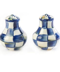 MacKenzie-Childs Royal Check Salt & Pepper Shakers