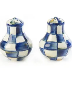 MacKenzie-Childs Royal Check Salt & Pepper Shakers