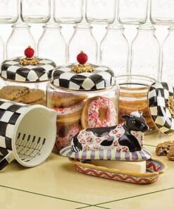 MacKenzie-Childs Courtly Check Kitchen Canister - Small, view 2