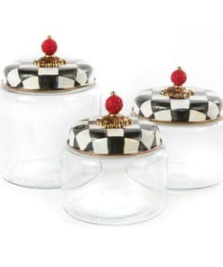 MacKenzie-Childs Courtly Check Kitchen Canister - Small, view 3