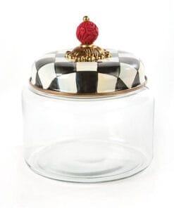 MacKenzie-Childs Courtly Check Kitchen Canister - Small