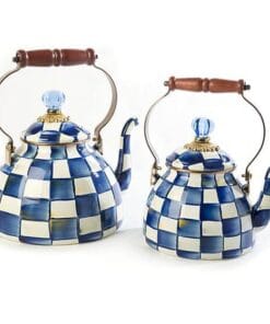 MacKenzie-Childs Royal Check Tea Kettle - 3 Quart - Image 2