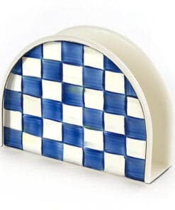 MacKenzie-Childs Royal Check Napkin Holder