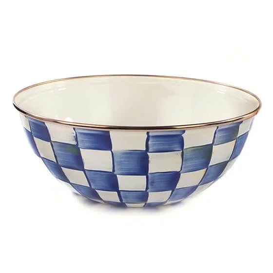 MacKenzie-Childs Royal Check Everyday Bowl - Medium
