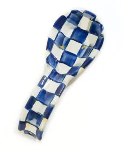 MacKenzie-Childs Royal Check Spoon Rest