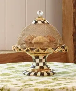 MacKenzie-Childs Courtly Check Mesh Dome - Small, view 3