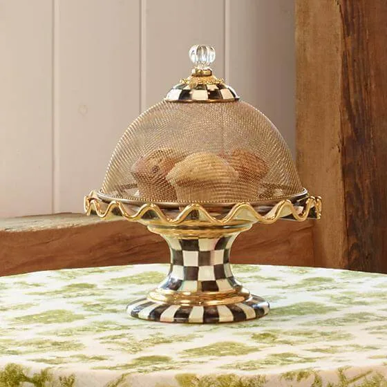 MacKenzie-Childs Courtly Check Mesh Dome - Small, view 3