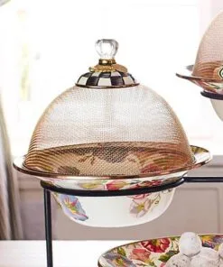 MacKenzie-Childs Courtly Check Mesh Dome - Small, view 4