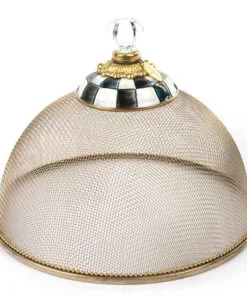 MacKenzie-Childs Courtly Check Mesh Dome - Small