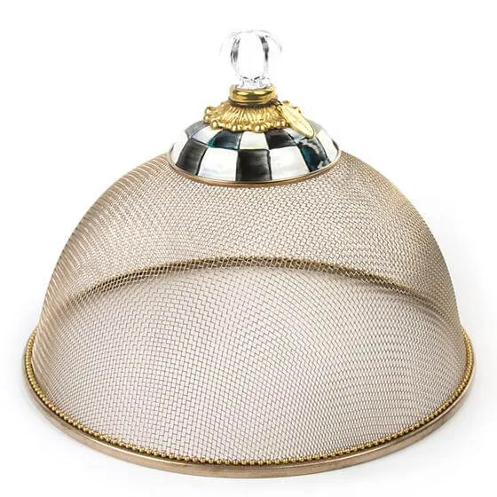 MacKenzie-Childs Courtly Check Mesh Dome - Small