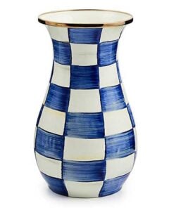 MacKenzie-Childs Royal Check Vase - Tall