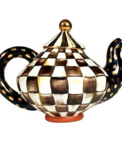MacKenzie-Childs Courtly Check Teapot