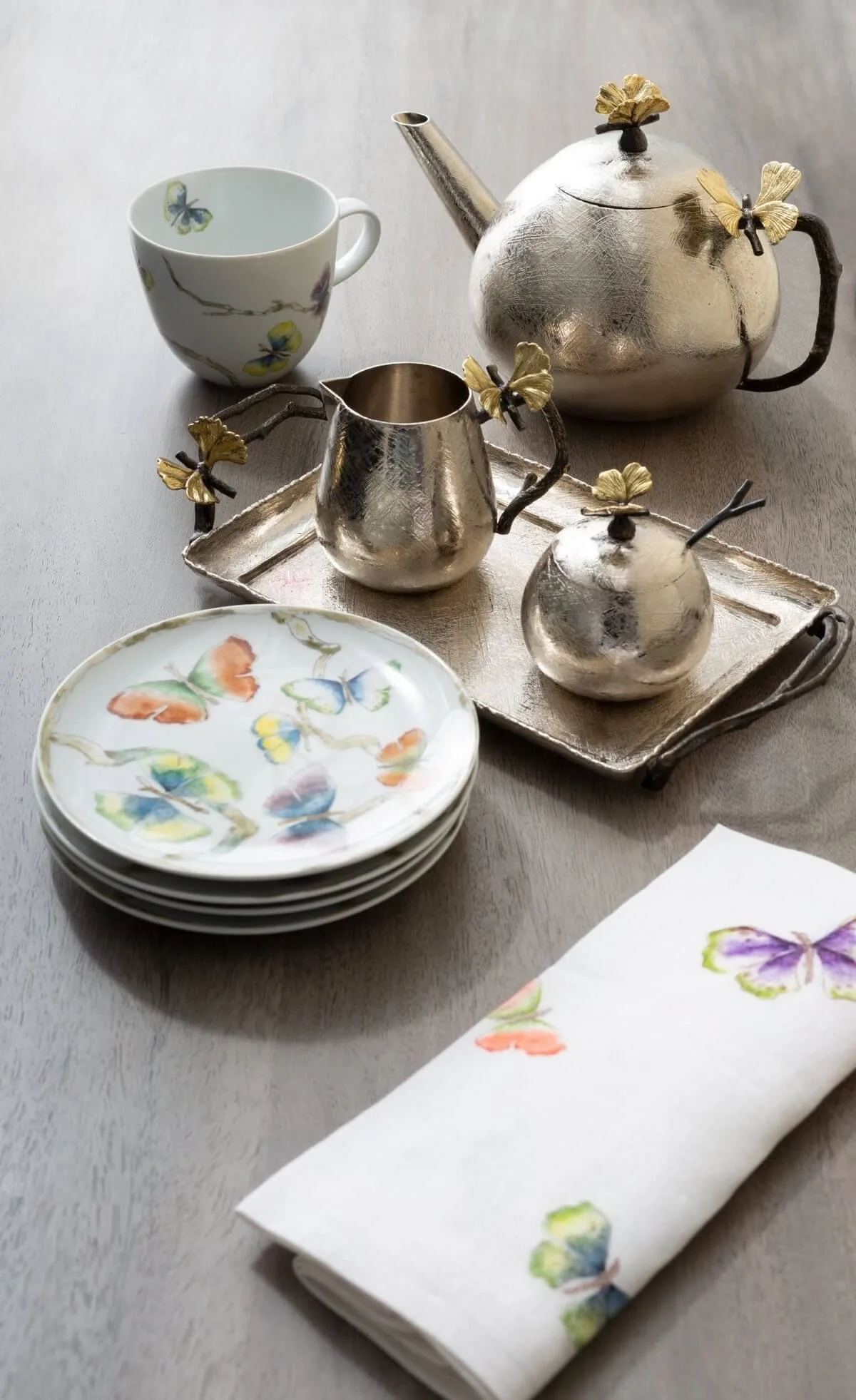 Michael Aram Butterfly Ginkgo Creamer - Image 3