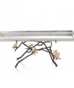 Michael Aram Butterfly Ginkgo Footed Centerpiece Tray